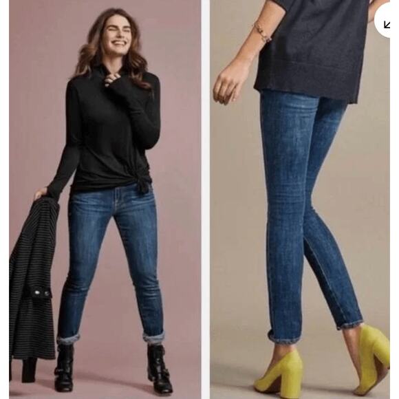 Women's Cabi # 3385 Dover Medium Wash Skinny Jeans Size 12 - Picture 1 of 6